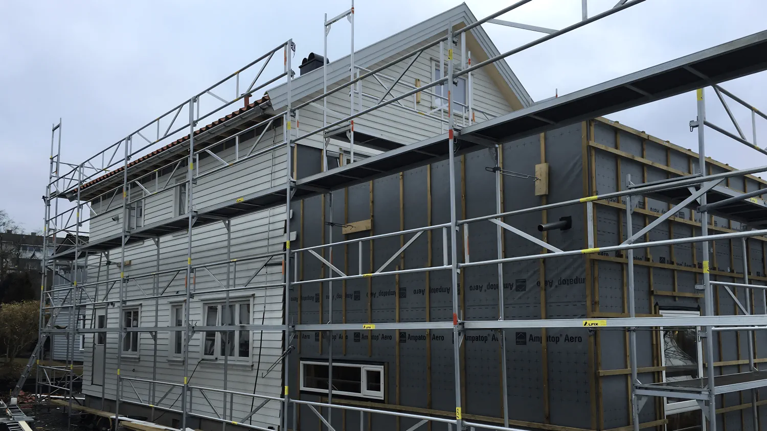 Enebolig med leilighet, Stavanger – renovering av Tveita Bygg